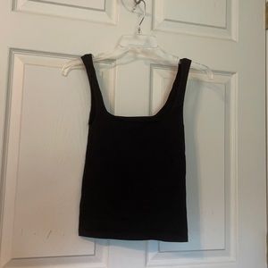 free people black tank top